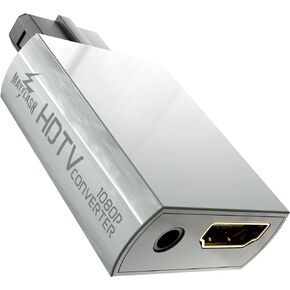 MAYFLASH N64 to HDMI Adapter N64 Gamecube SNES SFC to HDMI Converter 1080P for Full HD Converter with 3.5mm Audio Jack HDMI Output N64 to HDMI Converter