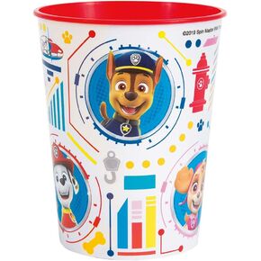 Unique Paw Patrol Plastic Stadium Cup - 16 Oz (1 Pc.) - Reusable Mulitcolor Party Cup, Perfect for Kids Parties, Birthdays, and Party Favors