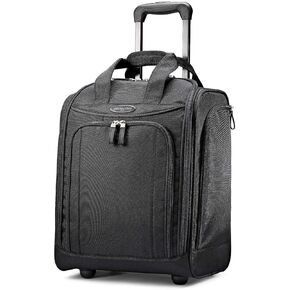 Samsonite Upright Wheeled Carry-On Underseater, Black, Small