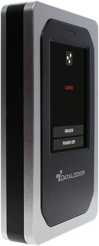 DataLocker DL4 FE محرك أقراص ثابتة مشفر بكلمة مرور سعة 2 تيرابايت، استخدام سهل مع توجيه الشاشة، AES 256، IP64 Dust، سلسلة توريد موثوقة ومتوافقة مع TAA، نظام تشغيل مستقل، USB-C/USB-A in Kuwait