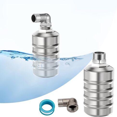 304 Stainless Steel Fully Automatic Water Level Control Float Valve, Water Tank Float Valve, 1/2" Automatic Water Level Controller, Auto Shut Off Ball Mini Float Valve for Water Tank in Kuwait