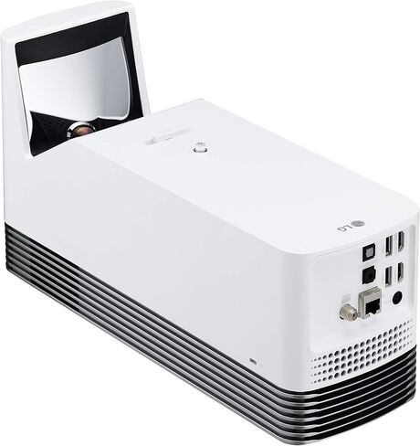 LG HF65LA 100" Full HD (1920 x 1080) Home Theater CineBeam Ultra Short Throw Projector, 1000 ANSI Lumen, Bluetooth Sound Out, Wireless Connection - White in Kuwait