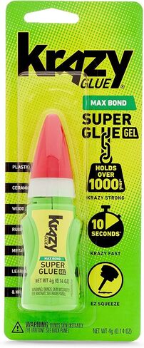 Krazy Glue, Max Bond Gel, EZ Squeeze, 4 g in Saudi Arabia