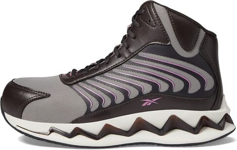 Reebok Women's Rb239 Zig Elusion Heritage Work Construction Shoe Dark Brown Safety in Saudi Arabia