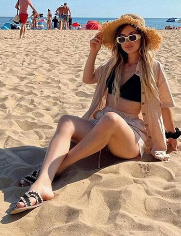 Hvewarm Women Summer Cotton Linen Short Sets 2 Piece Oversized Shirts Adjustable Shorts Lounge Beach Vacation Tracksuits in Saudi Arabia