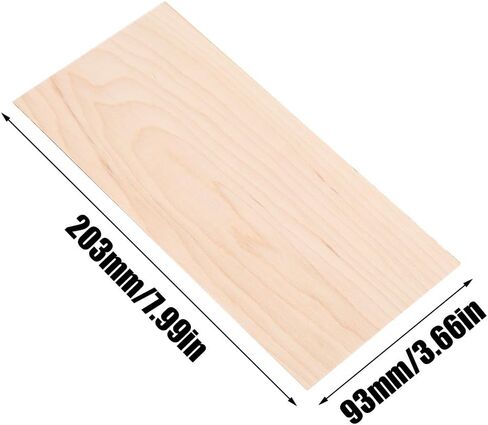 Guitar Head Veneers, 3Pcs Maple Guitar Headplate Replacement Tool Maple Wood Veneer Maple Guitar Head Veneer Plate Headplate DIY Part for Luthiers in Kuwait