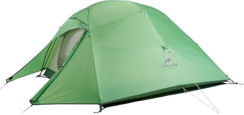 Naturehike Cloud-Up 3 Person Tent Lightweight Backpacking Tent with Footprint - 3 Season Free Standing Dome Camping Hiking Waterproof Ultralight Backpack Tents in Kuwait