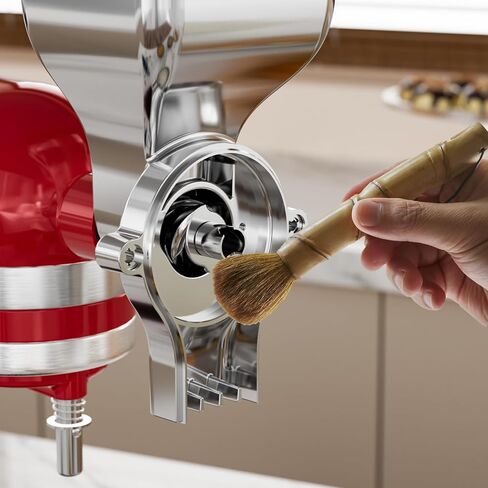 ملحق مطحنة الحبوب المعدنية بالكامل من EASCANDY مناسب لخلاط حامل KitchenAid، ملحقات مطحنة الحبوب القابلة للتعديل بـ 12 مستوى مناسبة لمساعد المطبخ، للحبوب المطحونة الطازجة، حبوب القهوة، المكسرات، التوابل، الحبوب in Saudi Arabia