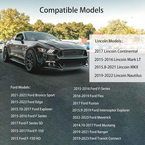 Set of 4 TPMS Tire Pressure Sensors 315MHz Compatible with 2015-2017 Ford F-150 2015-2023 Ford Edge 2015.8-2021 Lincoin MKX Replaces F2GZ1A189A F2GT1A180AB F2GT1A150AB in Kuwait