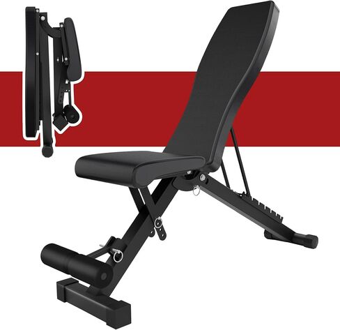 Elevens Weight Bench Adjustable Workout Bench for Home, Incline Bench for Bnech Press, Strength Training Bench-Upgraded Version in Saudi Arabia