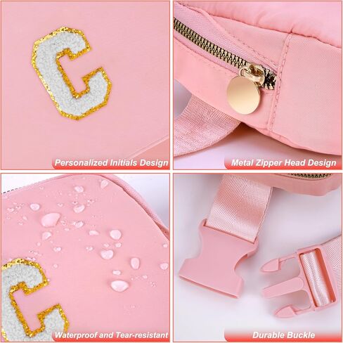 Uygafly Fanny Pack حقيبة حزام حقائب كروس بودي أشياء لطيفة للفتيات والنساء المراهقات - هدايا عيد الأم لهدايا عيد ميلاد الأم للفتيات بعمر 8 9 10 11 12 13 عامًا، وحزم خصر للأطفال | الأولي الأبيض أ، حقيبة الوردي in Kuwait