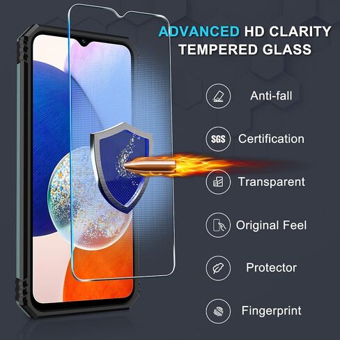 Janmitta for Samsung Galaxy A17 Case Built in Slide Camera Cover,Black in Saudi Arabia