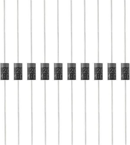 Fielect 20Pcs MUR460 Rectifier Diode 4A 600V Axial Electronic Silicon Diodes in Saudi Arabia