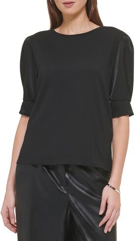 قميص DKNY نسائي بأكمام قصيرة للاستخدام اليومي in Saudi Arabia