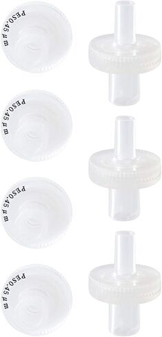 Syringe Filters PES Membrane Non-sterilized Diameter 13mm Pore Size 0.22μm for Laboratory Filters by Allpure Biotechnology (PES, Pack of 50) in Saudi Arabia