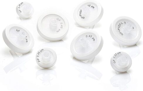 Foxx Life Sciences 37P-3216-OEM غشاء PVDF محب للماء مع فلتر مسبق من الألياف الزجاجية EZFlow مرشح حقنة جسيمات عالية، حجم المسام 45 ميكرومتر (عبوة من 100) in Saudi Arabia