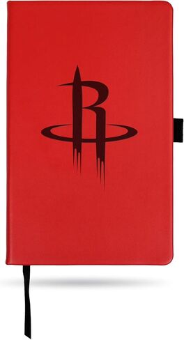 Rico Industries NBA Houston Rockets Laser-Engraved Color Notepad, 5.25 x 8.25-inches in Saudi Arabia