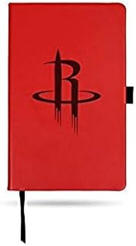 Rico Industries NBA Houston Rockets Laser-Engraved Color Notepad, 5.25 x 8.25-inches in Saudi Arabia