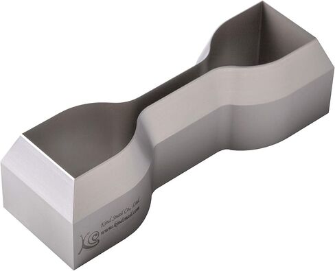 Kind Snail Dumbbell and Straight Section Shape Cutter for ASTM/ISO/JIS Standards for Rubber Specimen Test utilizing Tensile Testing Machine Made by Wire-Cut EDM and Quenching (ISO 37 - Type 3) in Saudi Arabia