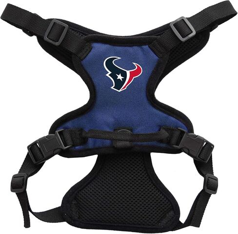 Littlearth Unisex-Adult NFL Houston Texans Front Clip Pet Harness, Team Color, Small in Saudi Arabia