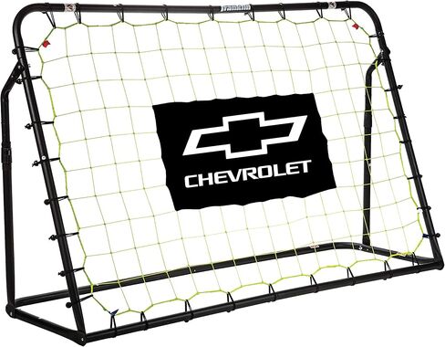 Franklin Sports Soccer Rebound Net - Training Soccer Net - Perfect for Backyard Soccer Practice - Portable 6'x4' Net with Steel Frame - Black in Saudi Arabia