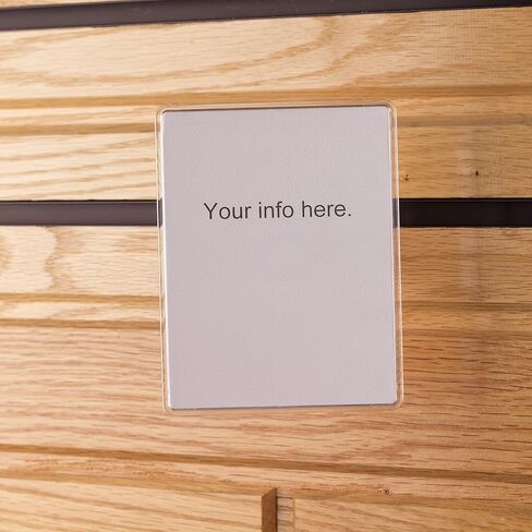 Hold Up Displays - Slatwall Information Holder in Kuwait