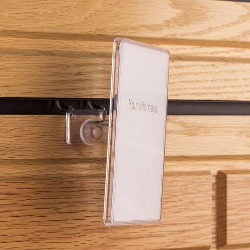 Hold Up Displays - Slatwall Information Holder in Kuwait