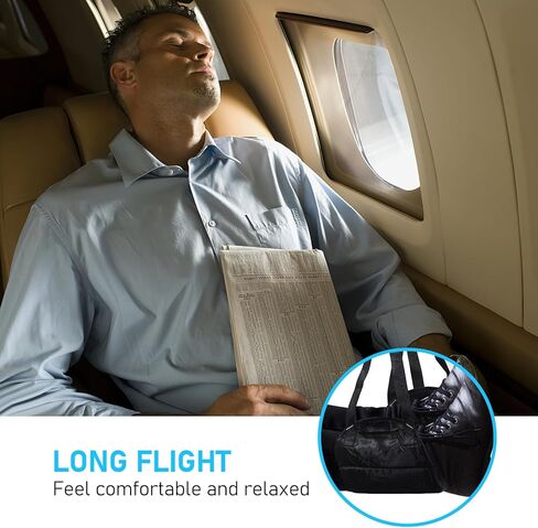 مسند للقدمين بالطائرة، أرجوحة للقدم بالطائرة، مسند للقدمين أثناء السفر للطائرة، مسند للقدمين أثناء السفر بالطائرة المحمولة، للسفر بالطائرة، أساسيات الطيران الطويلة، المنزل والمكتب، مساند للقدمين in Kuwait