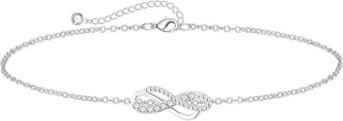 VIROMY Ankle Bracelets for Women Gold Chain 14K Gold Plated Pearls Beads Anklet Dainty Beach Summer Simple Foot Anklets for Girls in Saudi Arabia