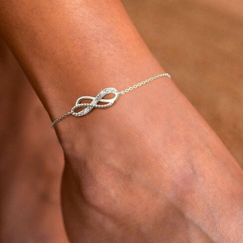 Relveo Ankle Bracelets for Women,Anklets for Women Waterproof Adjustable Link Anklet Set,Dainty Layered Anklets for Teen Girls Anklet for Women Jewelry Gifts for Mom Women Girlfriend in Kuwait