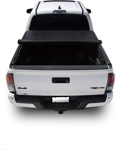 لير روليتوب | يناسب 2013-2022 Nissan Frontier مع سرير 5 أقدام مع أو بدون مسار | غطاء تونيو لسرير الشاحنة قابل للطي | 4R102 | ملف تعريف منخفض، قوي، سهل التثبيت لمدة 15 دقيقة in Kuwait