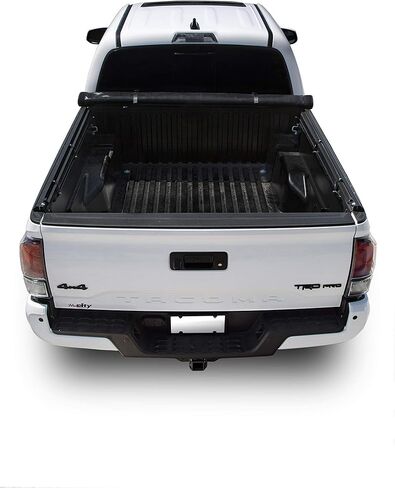 لير روليتوب | يناسب 2013-2022 Nissan Frontier مع سرير 5 أقدام مع أو بدون مسار | غطاء تونيو لسرير الشاحنة قابل للطي | 4R102 | ملف تعريف منخفض، قوي، سهل التثبيت لمدة 15 دقيقة in Kuwait