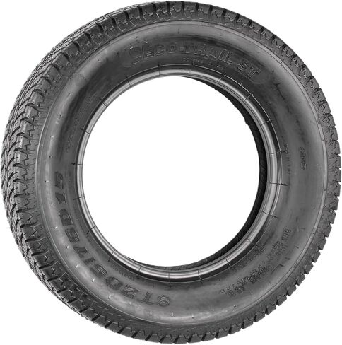 eCustomRim Eco Trail ST205 / 75D15 نطاق التحميل المتحيز لإطارات المقطورة C 1760 # 205 / 75D ضمان لمدة 15-2 سنة مع جانب الطريق مجانًا in Kuwait