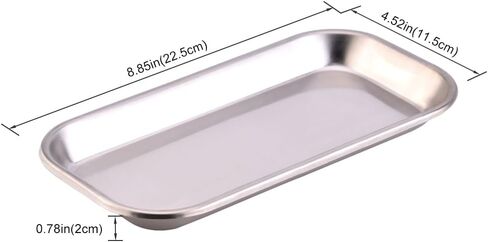 Medical Tray Sanitary Stainless Steel Instrument Tray for Hospital Operating Room in Saudi Arabia
