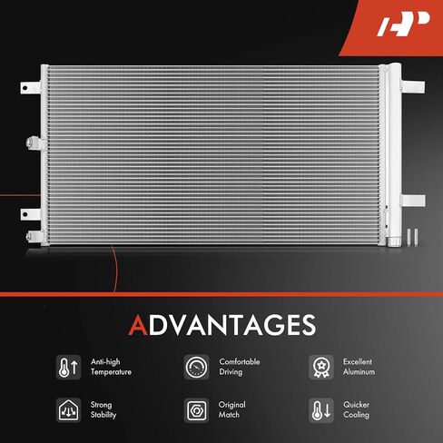 A-Premium Air Conditioning A/C Condenser Compatible with Ford F-150 2015-2019, Expedition 2018-2019 & Lincoln Navigator 2018-2019 in Saudi Arabia