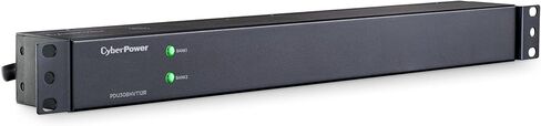 CyberPower PDU30BHVT12R Basic PDU, 200 – 230V/30A (Derated to 24A), 12 Outlets, 10ft Power Cord, 1U Rackmount in Saudi Arabia