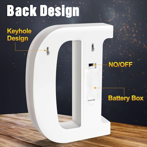 ديكورات التخرج من BainGesk فئة 2024، 8 مصابيح LED مضيئة حرف "GRAD 2024" لديكور حفلات التخرج، 2024 زينة حفلات التخرج in Kuwait