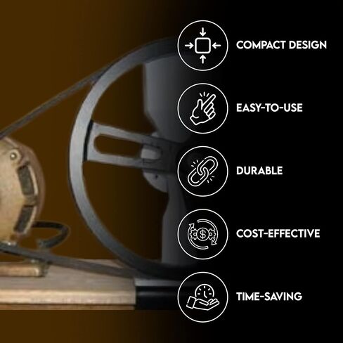 Wonder Mill - Wonder Jr Motorizing Pulley - Effortlessly Mill Your Grains with Consistent Results in Saudi Arabia
