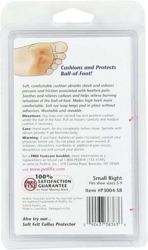 PediFix Visco GEL Metatarsal Pad with Toe Loop Right Small in Saudi Arabia
