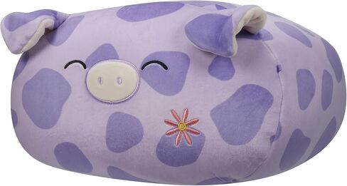 Squishmallows Stackables Original 12-Inch Pammy Pig with Flower Embroidery - Ultrasoft Official Jazwares Plush in Saudi Arabia