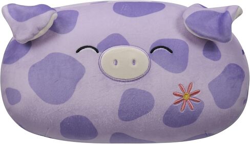 Squishmallows Stackables Original 12-Inch Pammy Pig with Flower Embroidery - Ultrasoft Official Jazwares Plush in Saudi Arabia