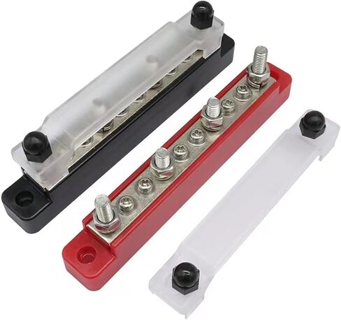 كتلة توزيع شريط الحافلة مع غطاء البطارية البحرية شريط الحافلة 12 فولت - 48 فولت لقوارب السيارات in Kuwait