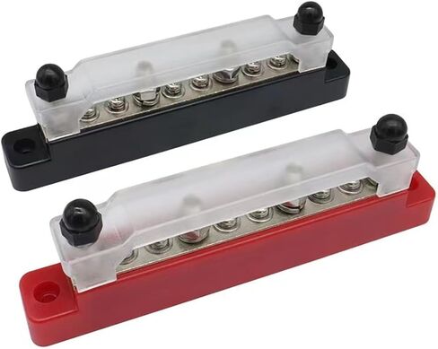 كتلة توزيع شريط الحافلة مع غطاء البطارية البحرية شريط الحافلة 12 فولت - 48 فولت لقوارب السيارات in Kuwait