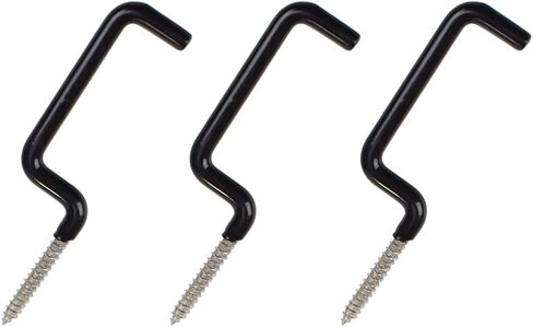 الرماية القوس هوك شجرة حقيقية حامل القوس الشماعات القوس والعتاد حامل أدوات الصيد في الهواء الطلق ملحق أسود (10 قطعة/الحزمة) in Kuwait