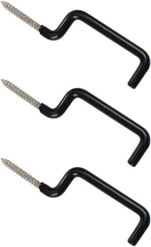 الرماية القوس هوك شجرة حقيقية حامل القوس الشماعات القوس والعتاد حامل أدوات الصيد في الهواء الطلق ملحق أسود (10 قطعة/الحزمة) in Kuwait