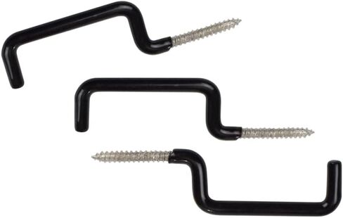 الرماية القوس هوك شجرة حقيقية حامل القوس الشماعات القوس والعتاد حامل أدوات الصيد في الهواء الطلق ملحق أسود (10 قطعة/الحزمة) in Kuwait