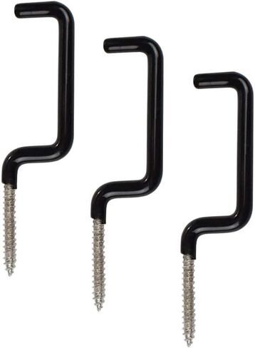 الرماية القوس هوك شجرة حقيقية حامل القوس الشماعات القوس والعتاد حامل أدوات الصيد في الهواء الطلق ملحق أسود (10 قطعة/الحزمة) in Kuwait