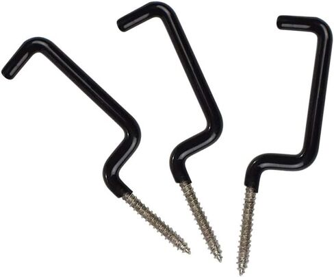 الرماية القوس هوك شجرة حقيقية حامل القوس الشماعات القوس والعتاد حامل أدوات الصيد في الهواء الطلق ملحق أسود (10 قطعة/الحزمة) in Kuwait