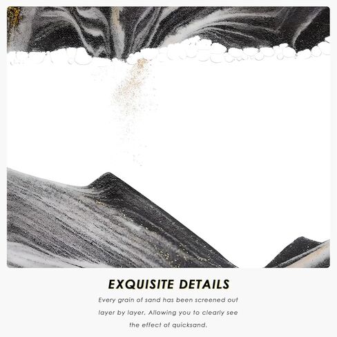 E-SHIDAI صورة فنية رملية متحركة في حركة زجاجية دائرية ثلاثية الأبعاد لمناظر طبيعية في أعماق البحار، مناظر رملية فنية ديناميكية، حسية (12 بوصة، أزرق) in Kuwait