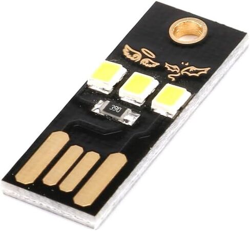شراء EC 10 عبوات من مصابيح USB LED الصغيرة فائقة السطوع - مصباح قراءة محمول للتخييم والسفر وبنوك الطاقة وأجهزة الكمبيوتر المحمولة - إضاءة ليلية متعددة الاستخدامات للأطفال والكتب in Saudi Arabia